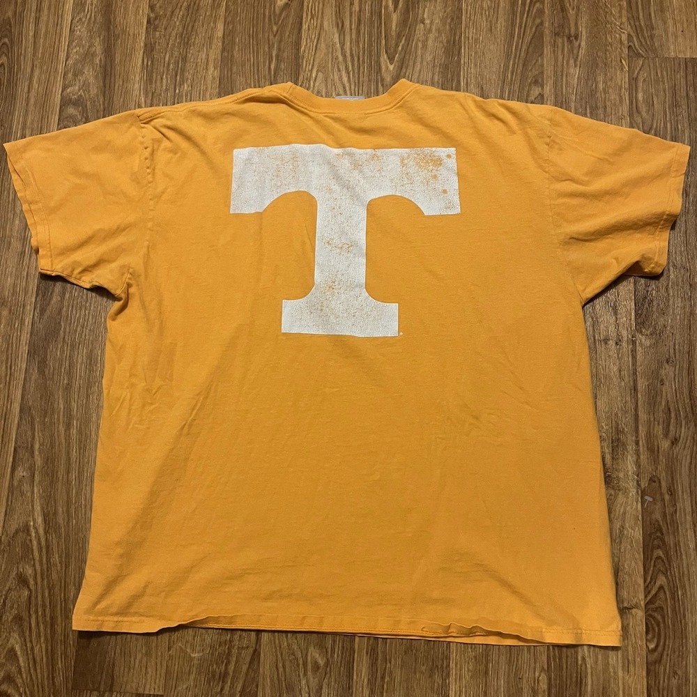 Vintage‎ Nike Center Swoosh Tennessee Vols Shirt Men 2XL Orange Football - Picture 2 of 6